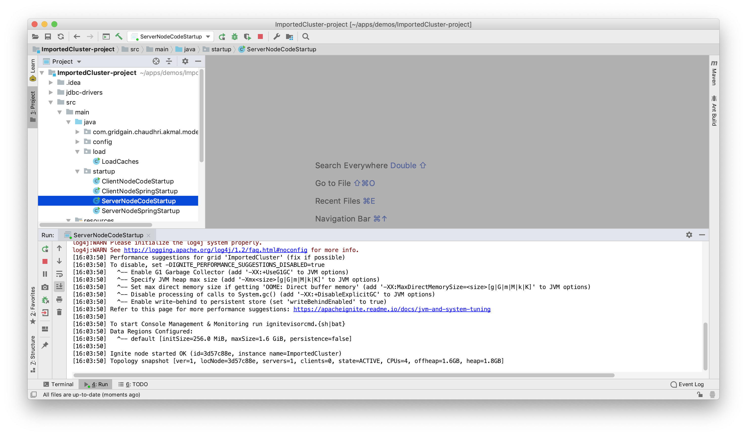 Figure 20. ServerNodeCodeStartup.