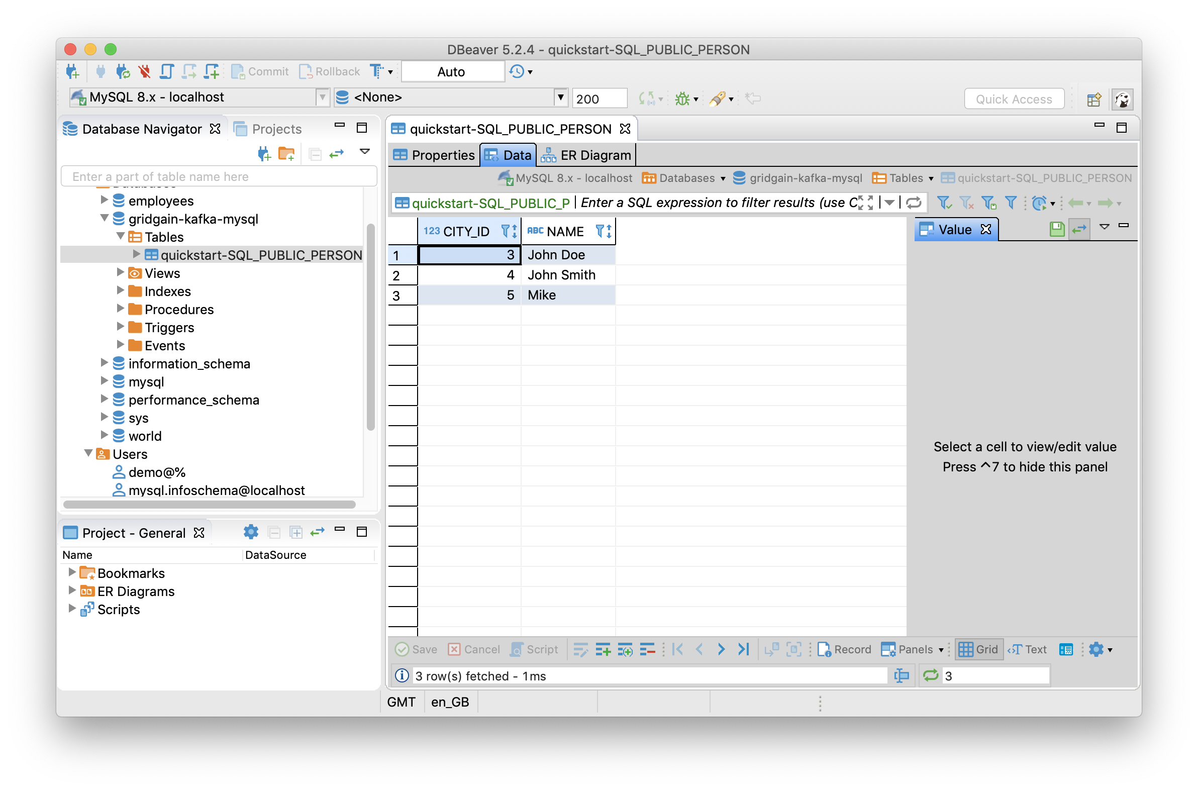 Figure 9. Runtime Data Load.