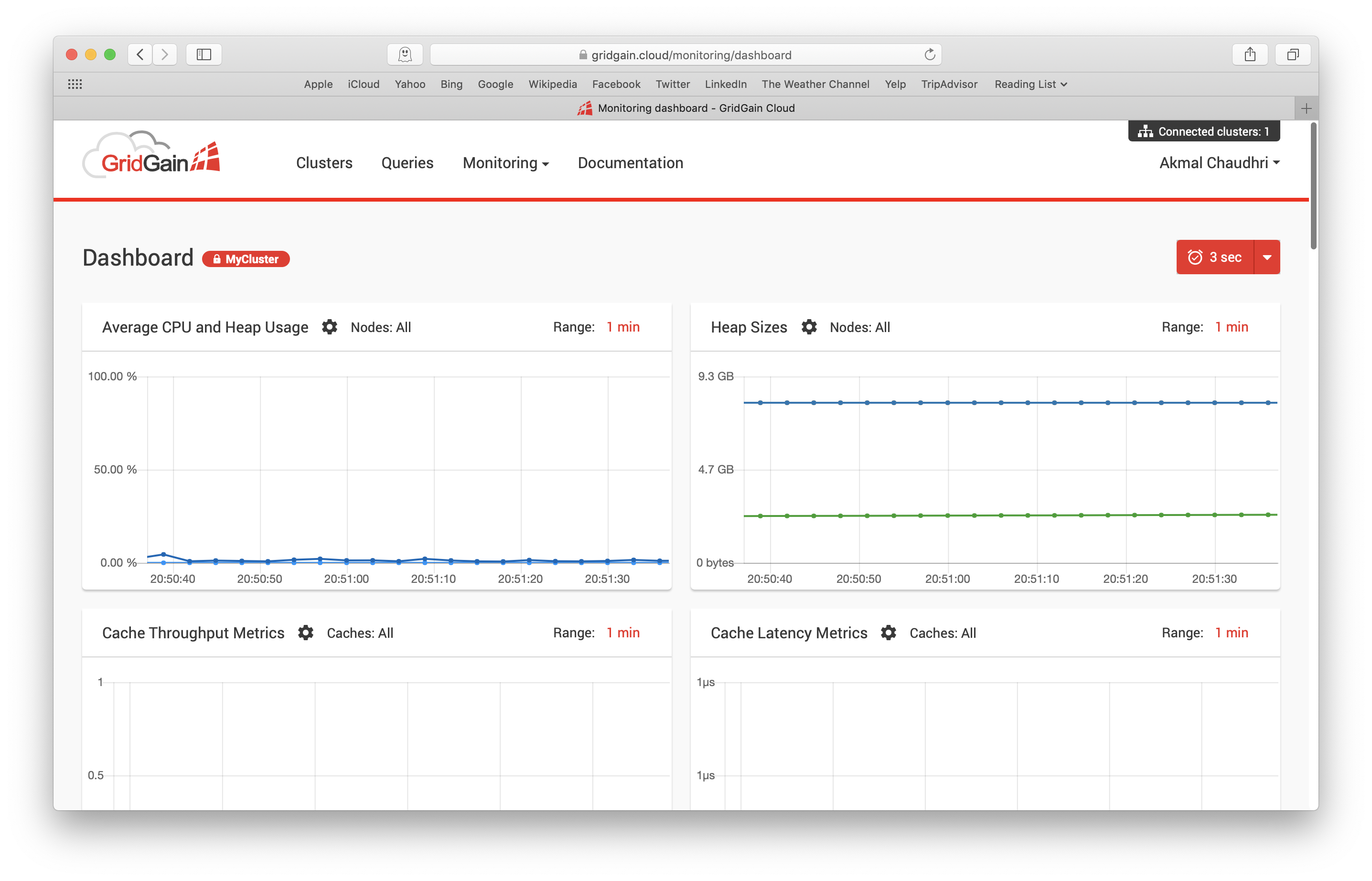 Figure 9. Monitoring > Dashboard.