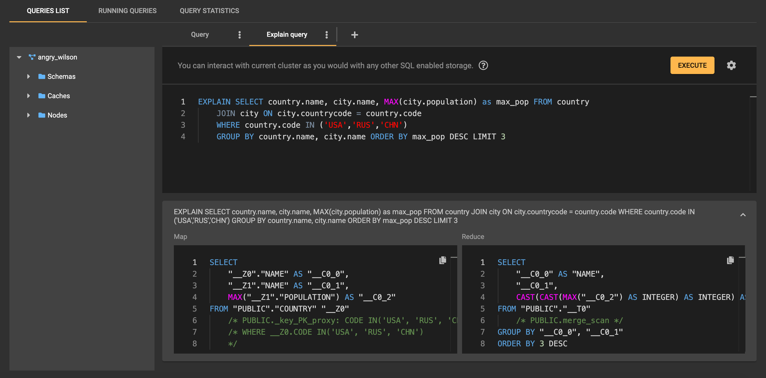 stop a process sql tabs