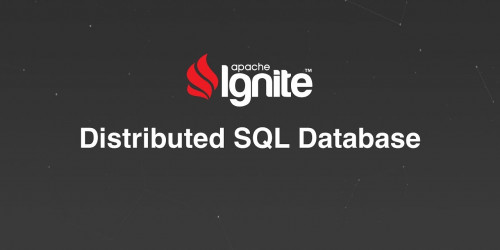 Apache Ignite Distributed SQL Database