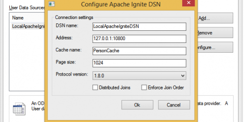 Apache Ignite enables full-fledged SQL support for PHP